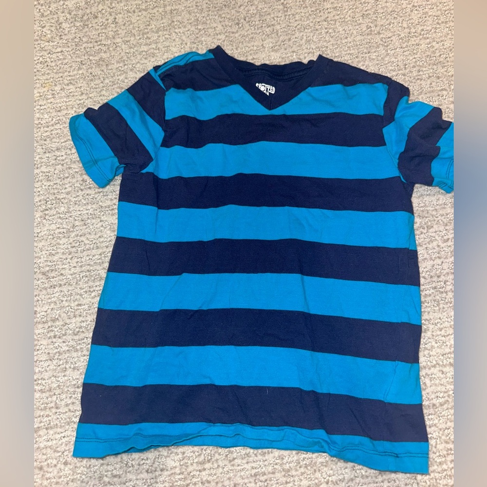 Spotted Zebra striped shirt